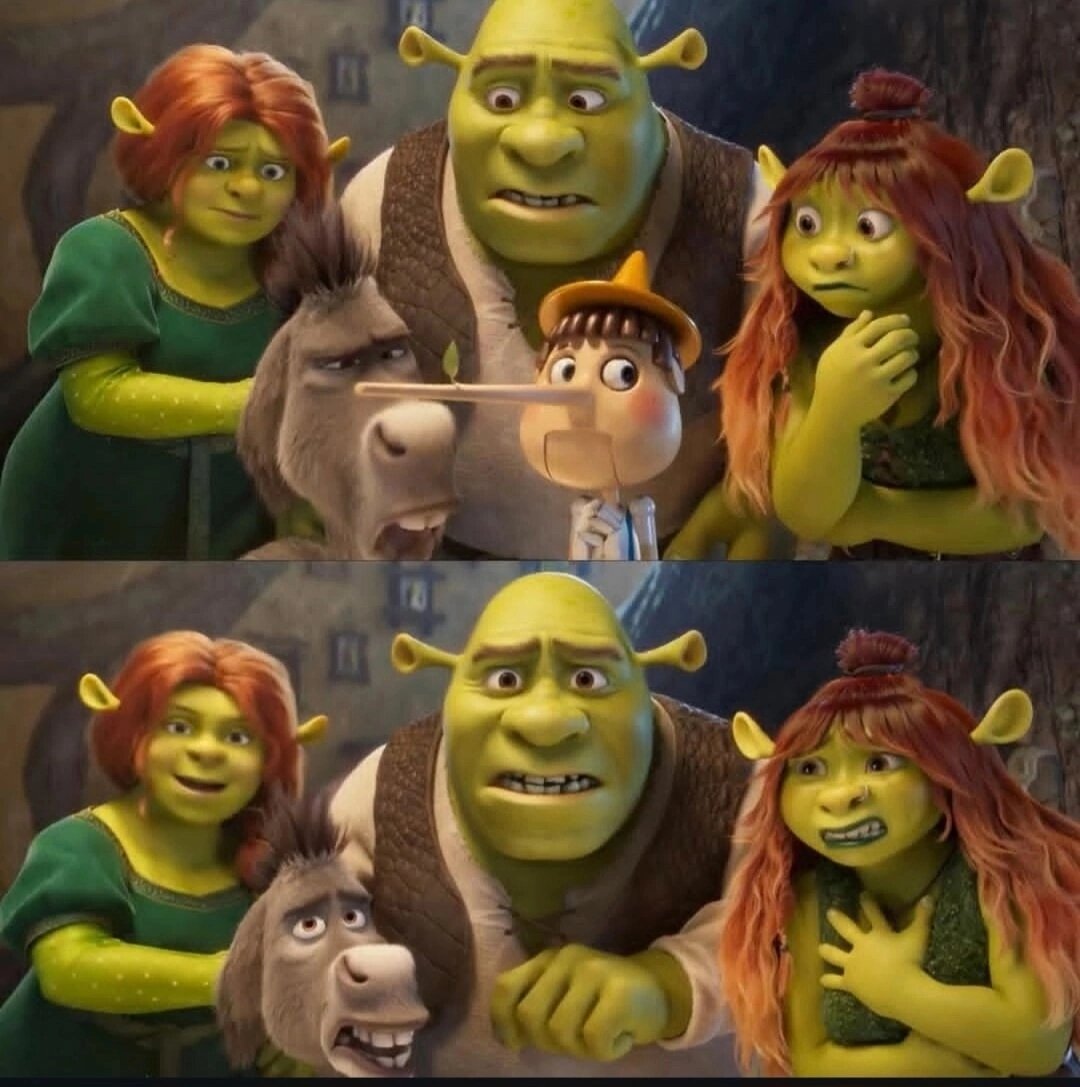 Кадры из тизер-трейлера мультфильма "Шрек 5"