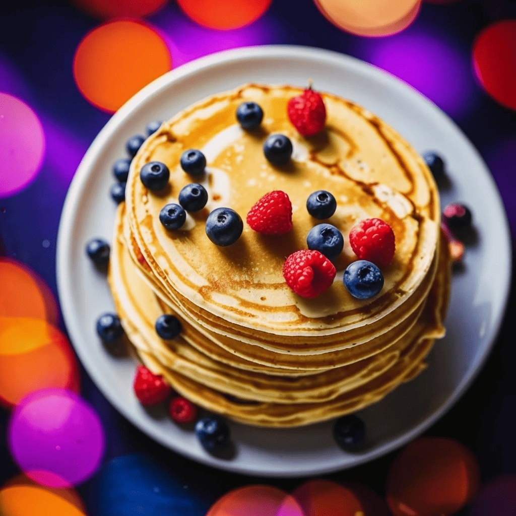 Блинчики с медом.