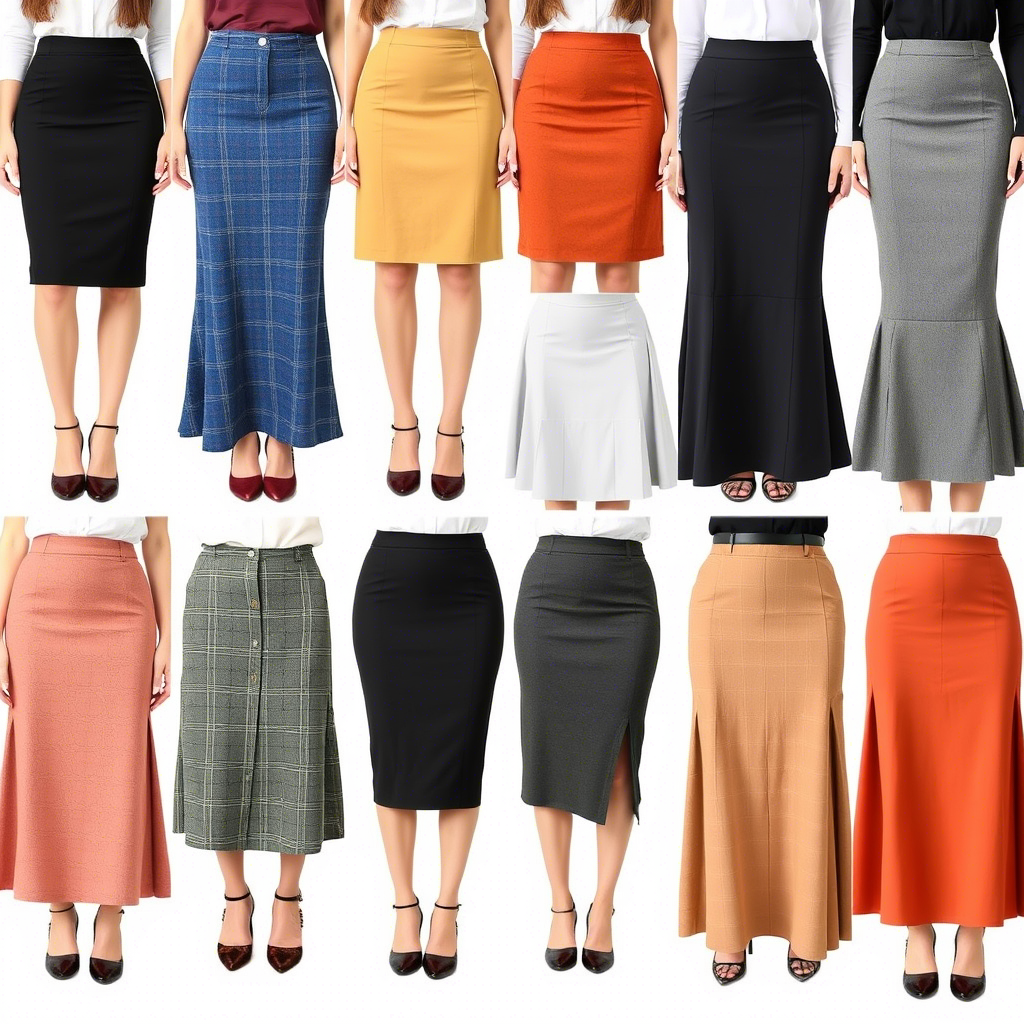 Юбка по типу фигуры