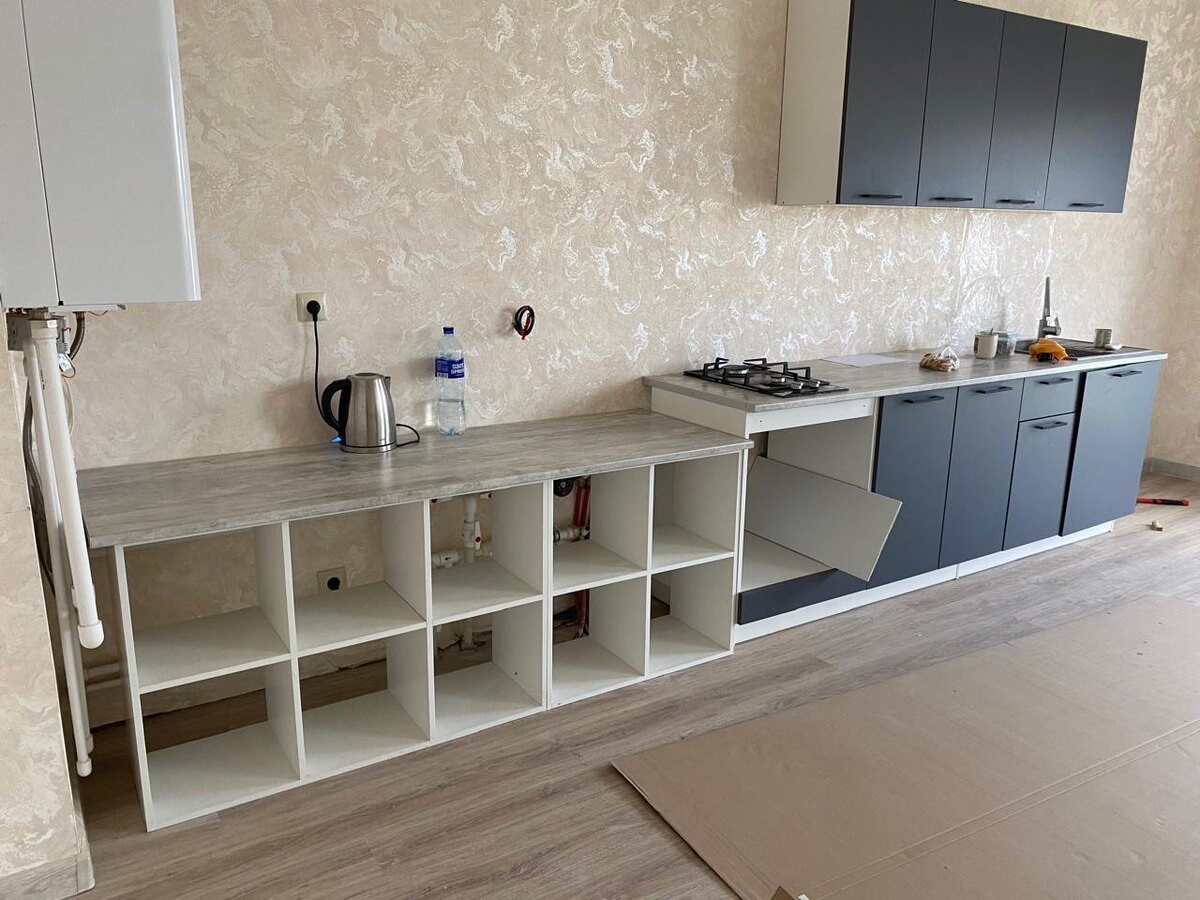 Доработали кухню