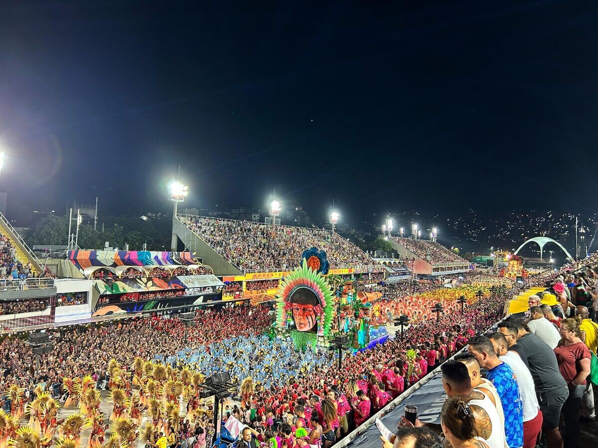    Карнавальное шествие в Рио-де-Жанейро© Getty Images / picture alliance