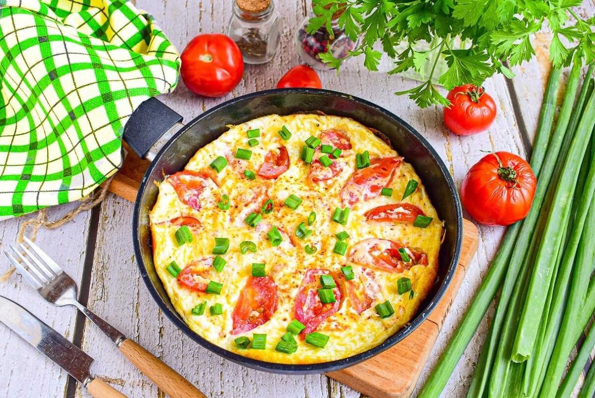 #омлет #здоровоепитание #ужинза20минут #простыерецепты #быстрыеблюда