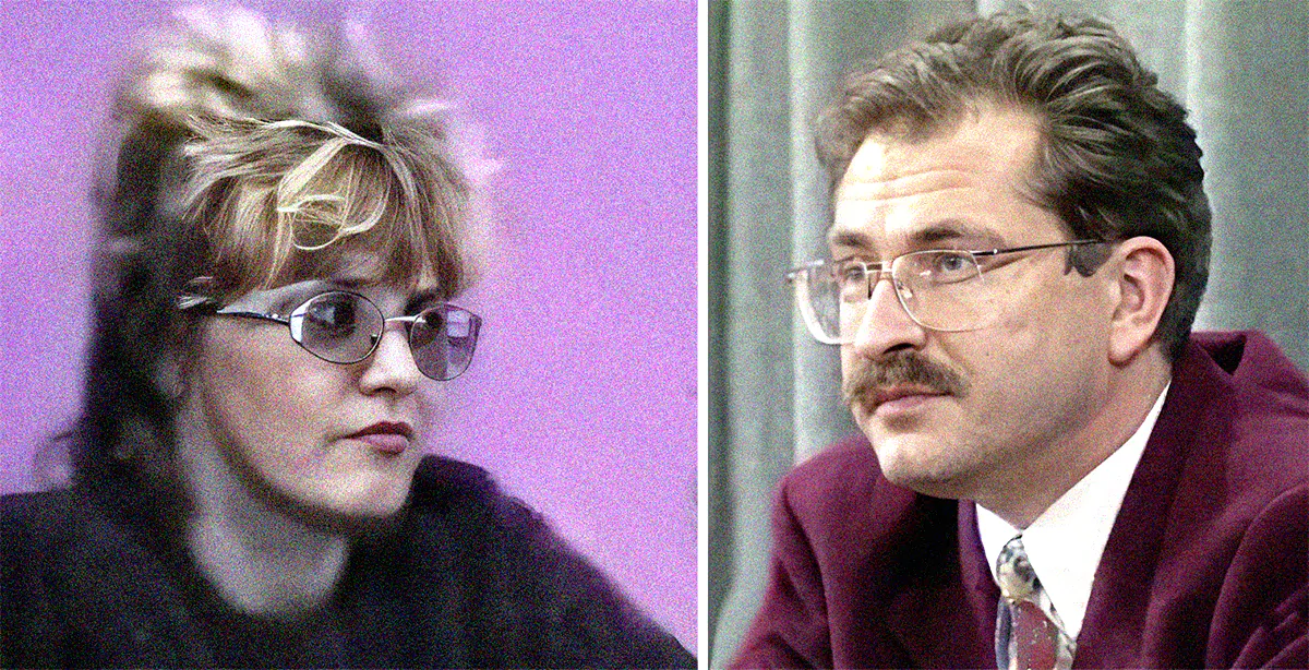 ◙ Ольга Кадаева и Владислав Листьев
