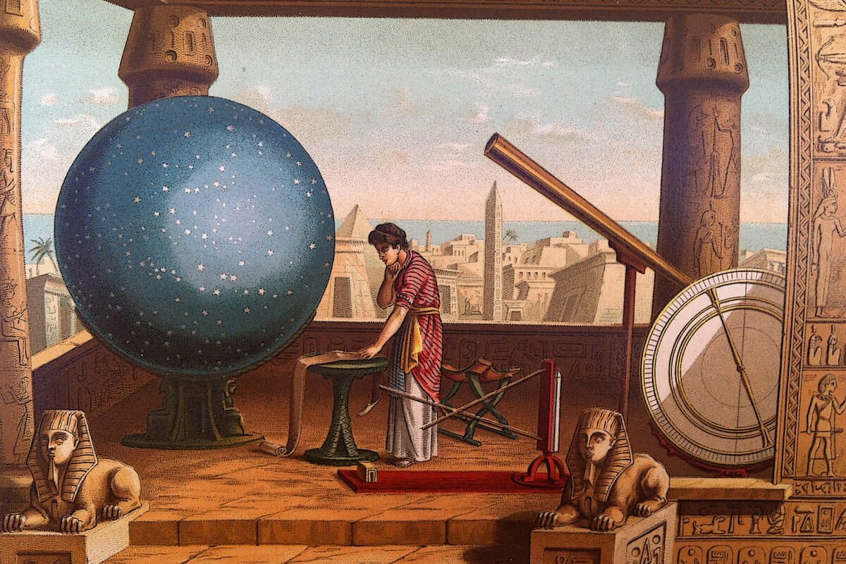    Древние звезды: астрономическая обсерватория VI века до н.э. в Египте