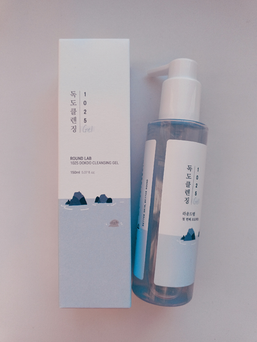 Очищающий гель с морской водой Round Lab 1025 Dokdo Cleansing Gel