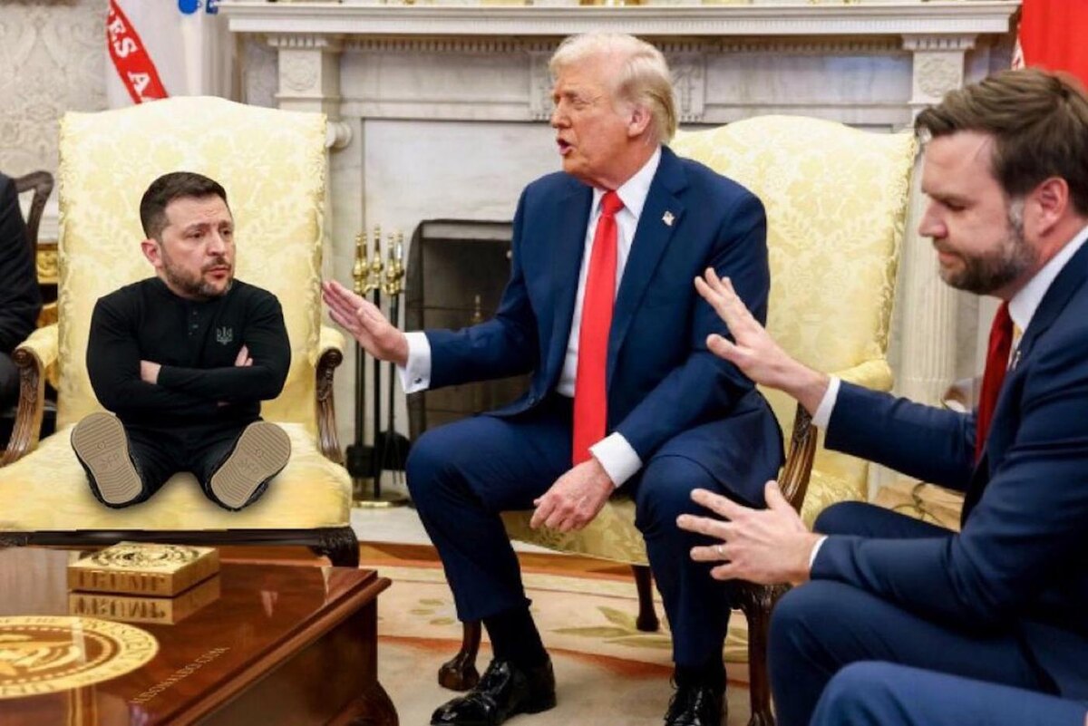 Соцсети.
Спор политиков в Белом доме стал неиссякаемым источником идей для создателей мемов.