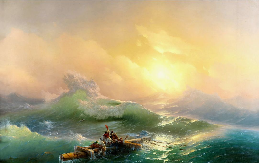 Яндекс картинки. Айвазовский. Девятый вал.