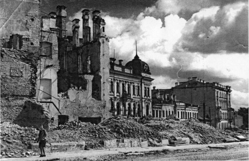 Псков во время Великой Отечественной войны.