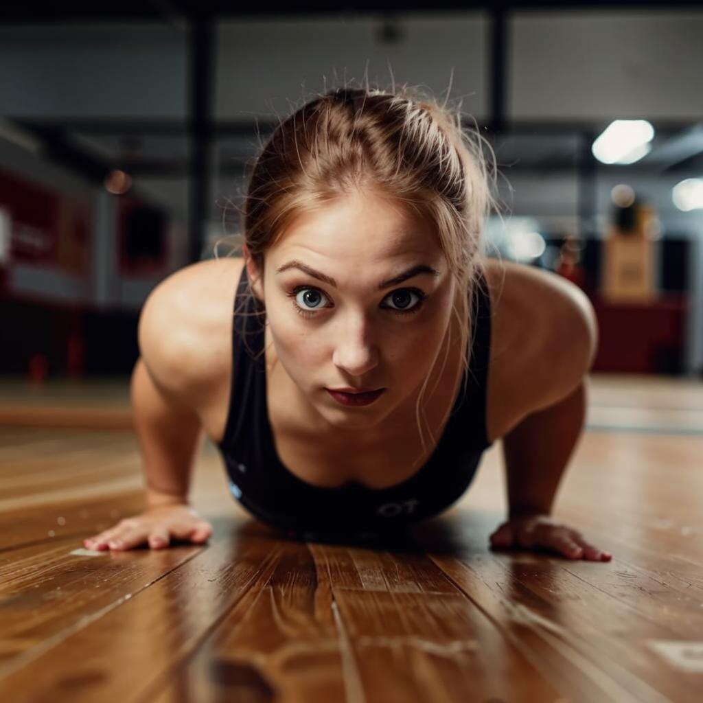 Может быть решитесь на ежедневные отжимания?