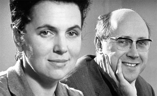 Галина Вишневская и Мстислва Ростропович