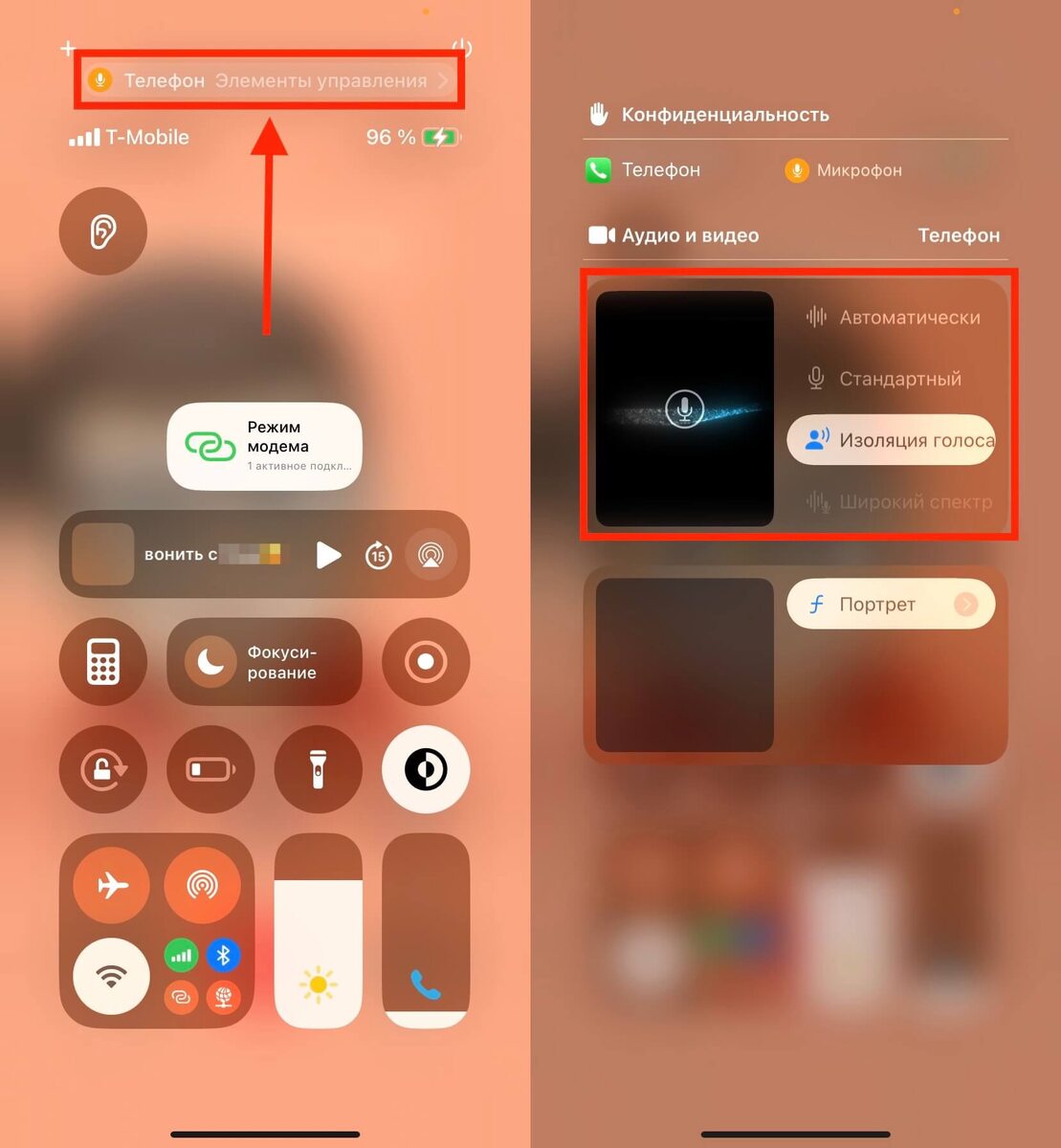    В iOS 18 для Изоляции голоса появился автоматический режим