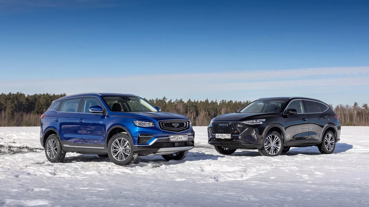 ​Geely Atlas против Haval F7