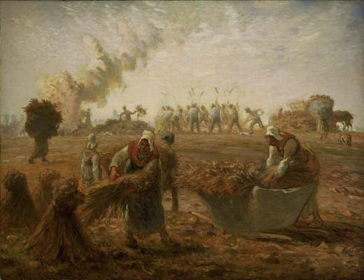 Жан-Франсуа Милле, Лето, сбор гречихи, 1868-1874