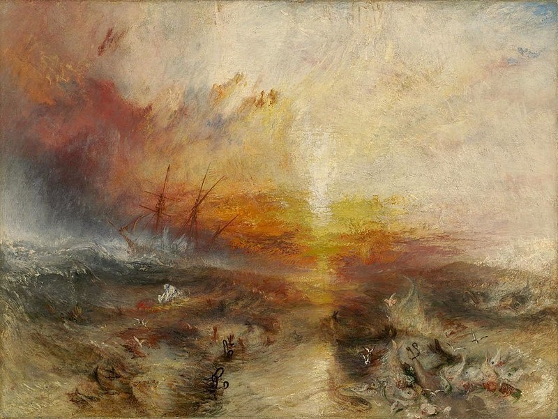 Уильям Тёрнер, Корабль рабов, 1840