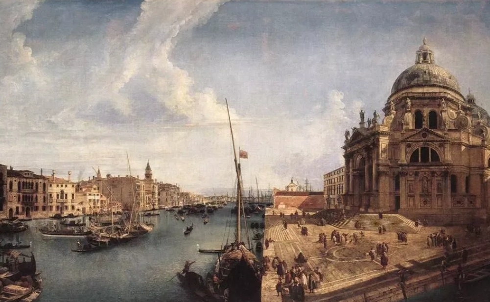 Вид на Большой канал. Художник Микеле Мариески