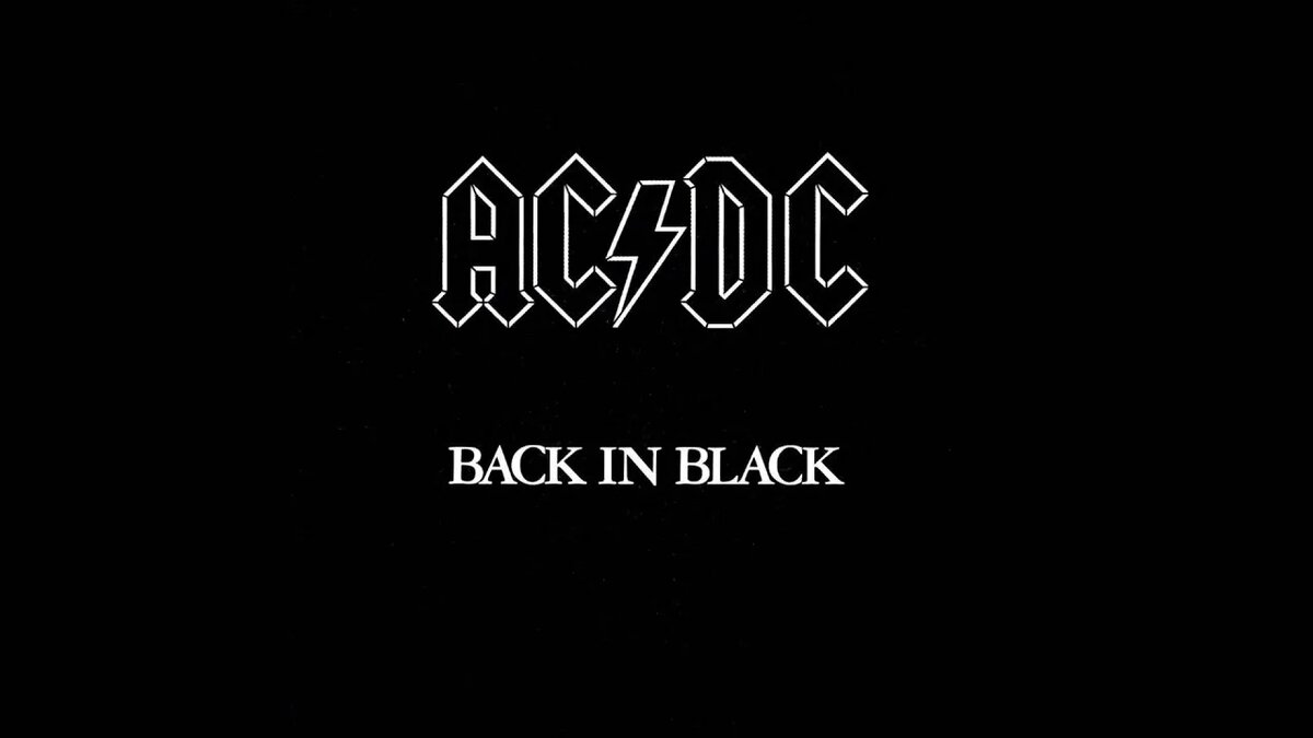AC/DC - BACK IN BLACK