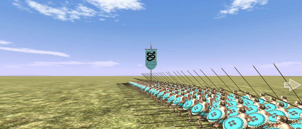 "Гоплиты-ополченцы" в Rome: Total War