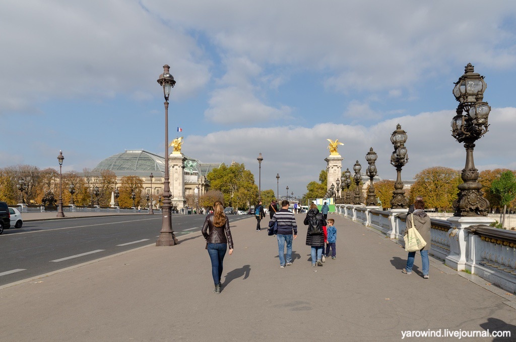 Мост Александра III, Париж