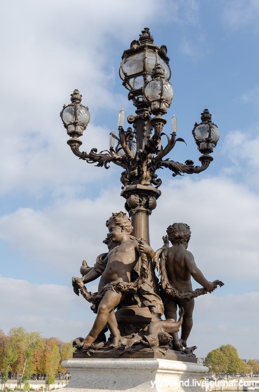 Мост Александра III, Париж