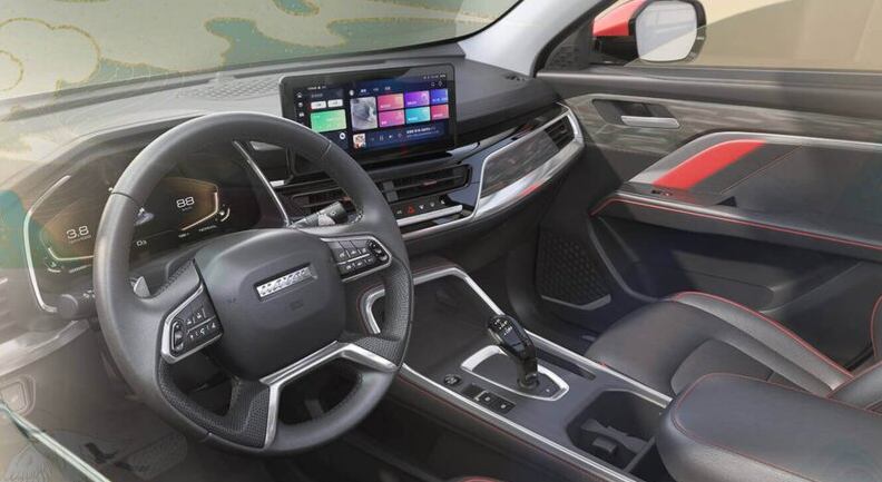 Салон Haval H6 National Trend Edition для Китая.