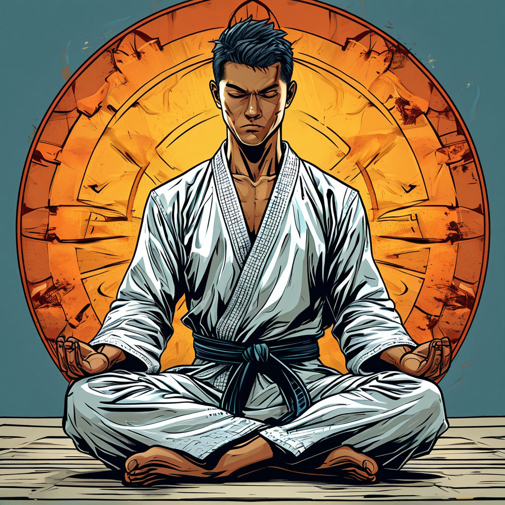 Медитация в позе лотоса