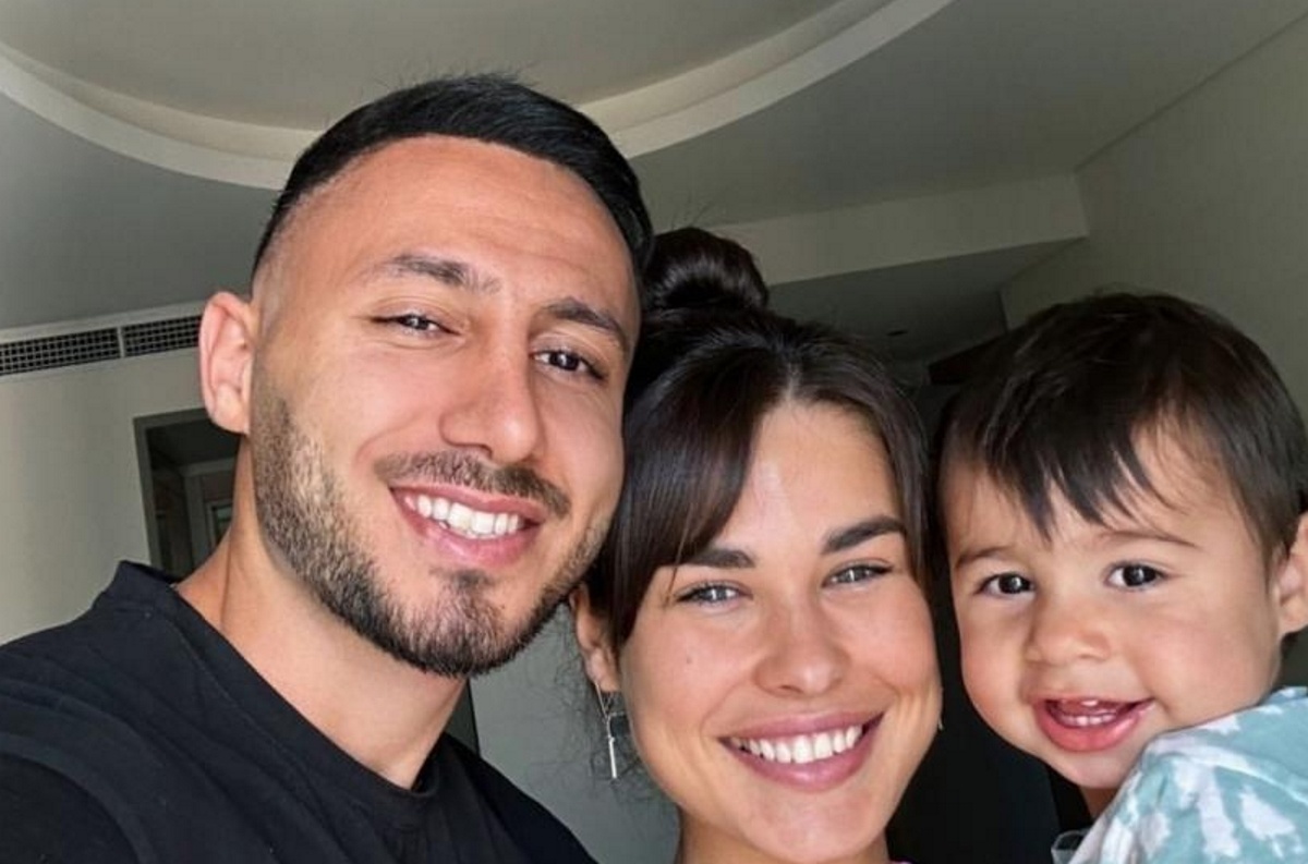 Ирина Пинчук с Араем Чобаняном и сыном. Фото: соцсети