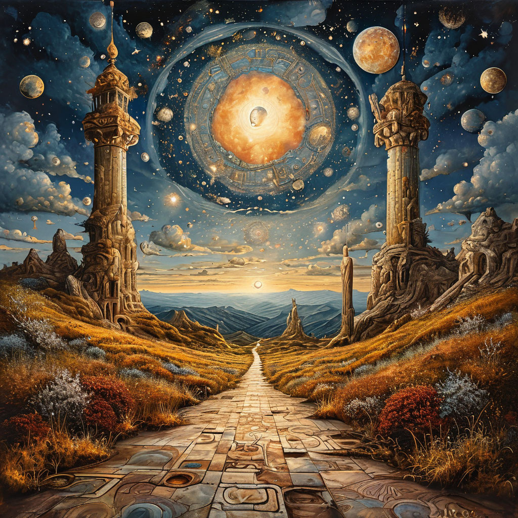 ИИ Шедеврум изобразил постоянство, неизменность и вечность Фу Инь )