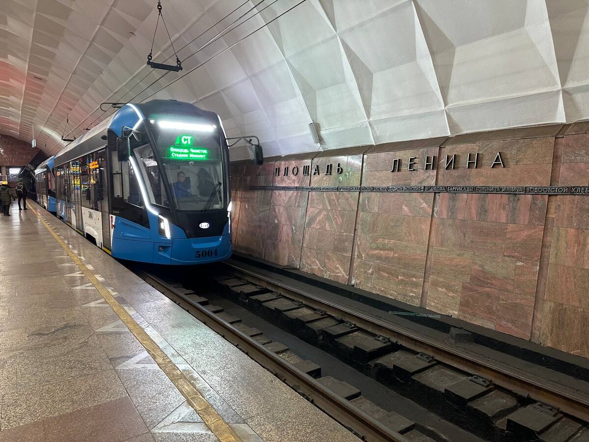 Трамвай 71-911ЕМ «Львенок» в Волгограде. Источник: ТМХ ИС