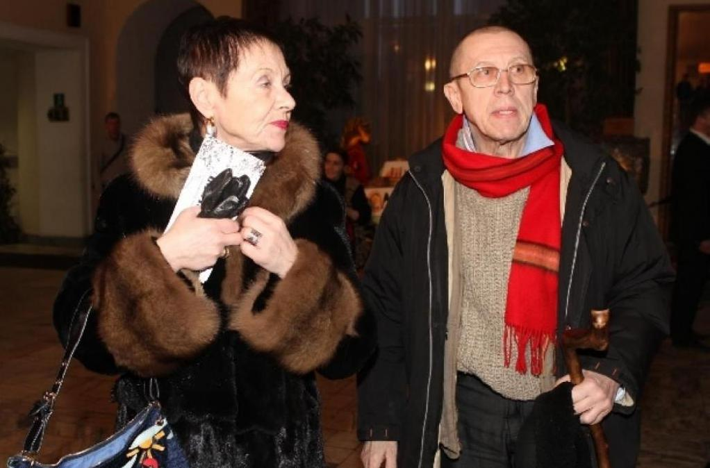 Тамара Золотухина с мужем Валерием Золотухиным незадолго до его ухода из жизни. 