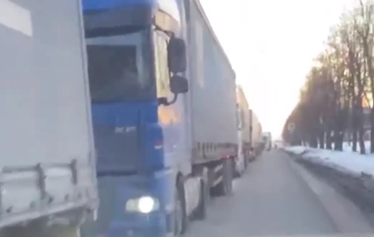    «Сапа 15»: 2 марта фуры заблокировали отдельные улицы во Владикавказе