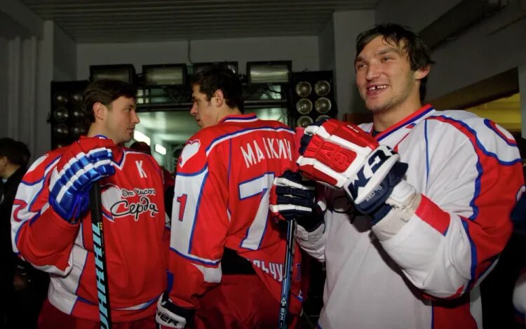    Илья Ковальчук, Евгений Малкин и Александр Овечкин   
Источник фото: РИА Новости
