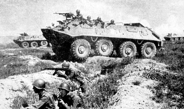 БТР-60П на учениях (фото из открытых источников)