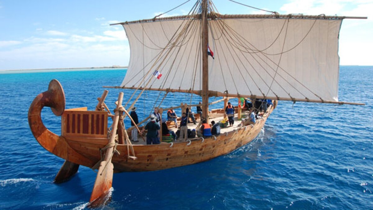    Корабли древности в немецком болоте