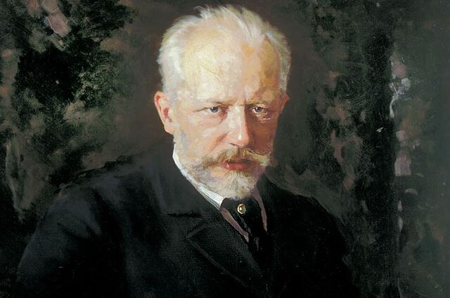 Портрет П. И. Чайковского кисти Н. Д. Кузнецова