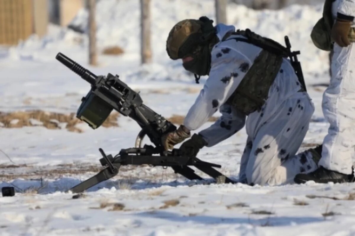    Офицеры уничтожили условного противника на полигоне под Новосибирском