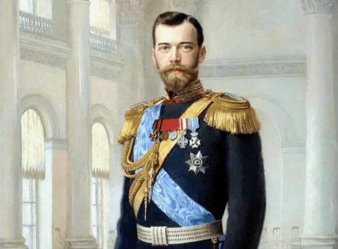 Портрет Николая II. 1900 год. Липгарт