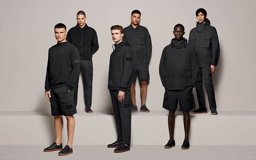 Stone Island Ghost Piece чёрный