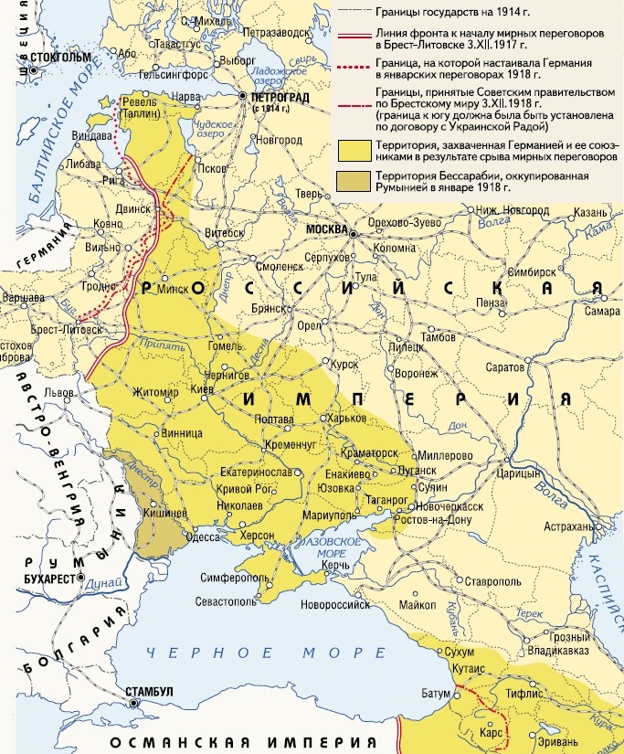 Брестский мир.