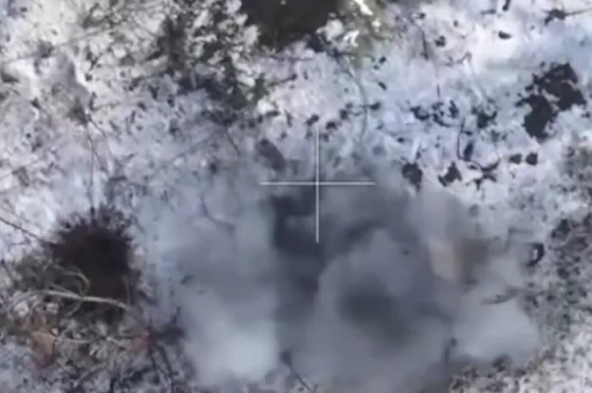    Появились кадры уничтожения терминала Starlink ВСУ в Харьковской области