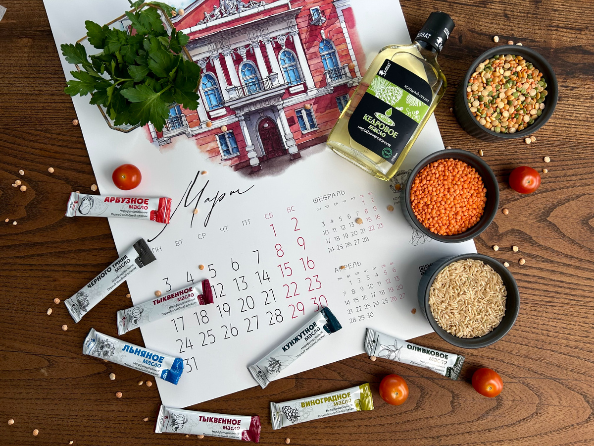 Календарь питания в Великий пост в 2025 году