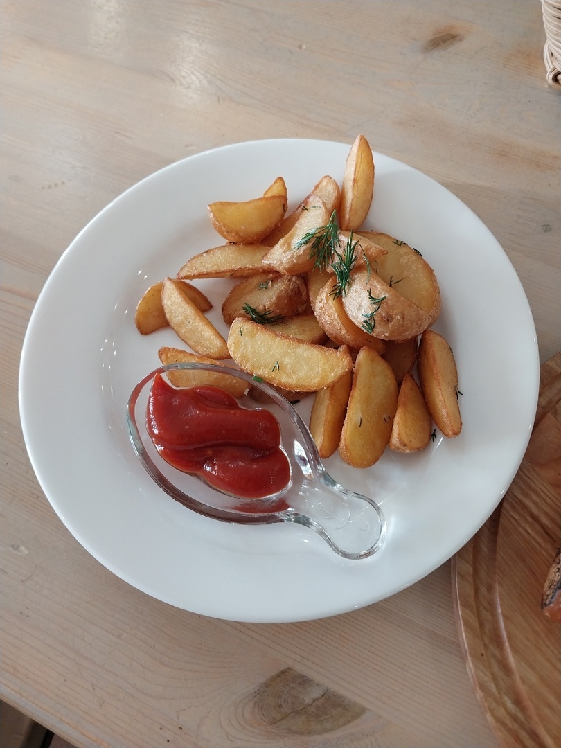 ах, в морозец всегда хочется горячей картошечки...