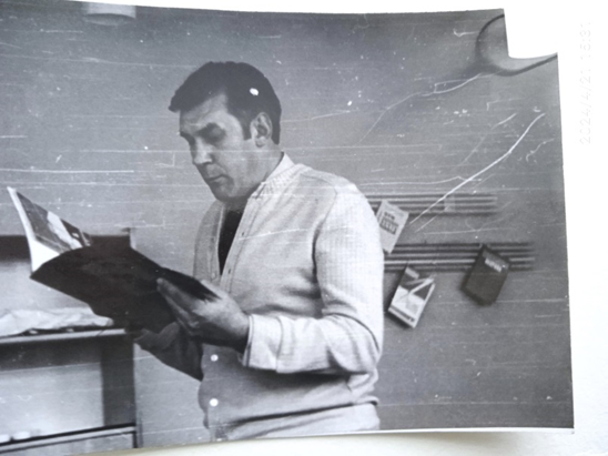 Ливадний Анатолий Алексеевич - нач. цеха № 3 ГМЗ 1975г.