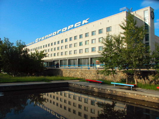 Гортиница в Степногорске. 1973г.