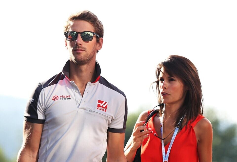    Жена Романа Грожана получила множественные травмы в аварииLAT Images / Haas