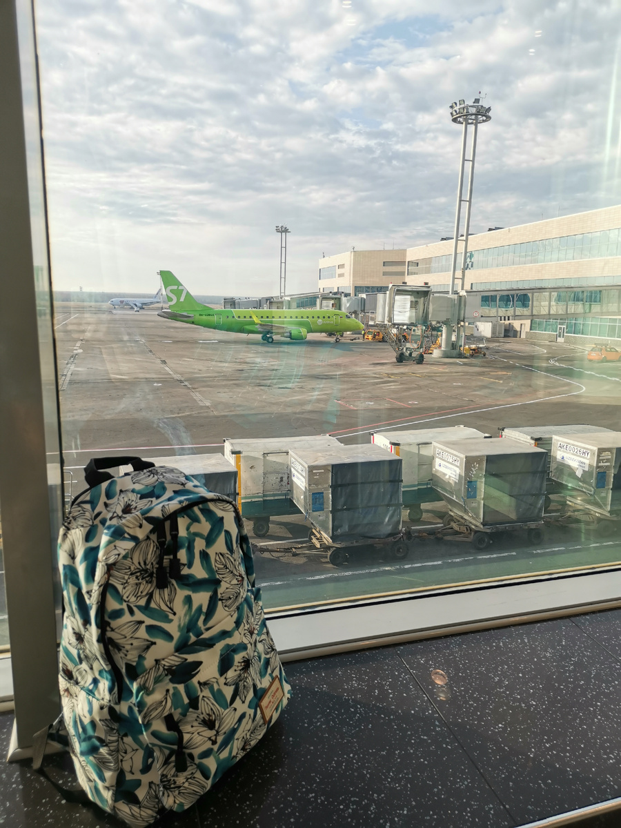 В ожидании самолета