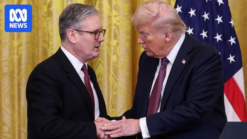 Keir Starmer meets Trump, warns against rewarding Putin in peace deal - ABC News