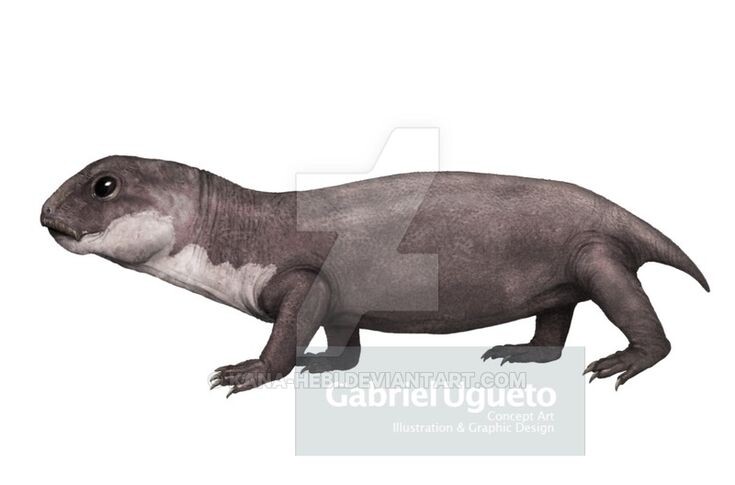 Миозавр от Габриэля Угуэто. Арт.