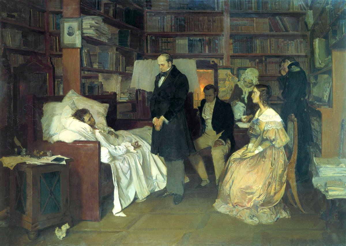 "Смерть Пушкина" (1986) Дмитрий Белюкин