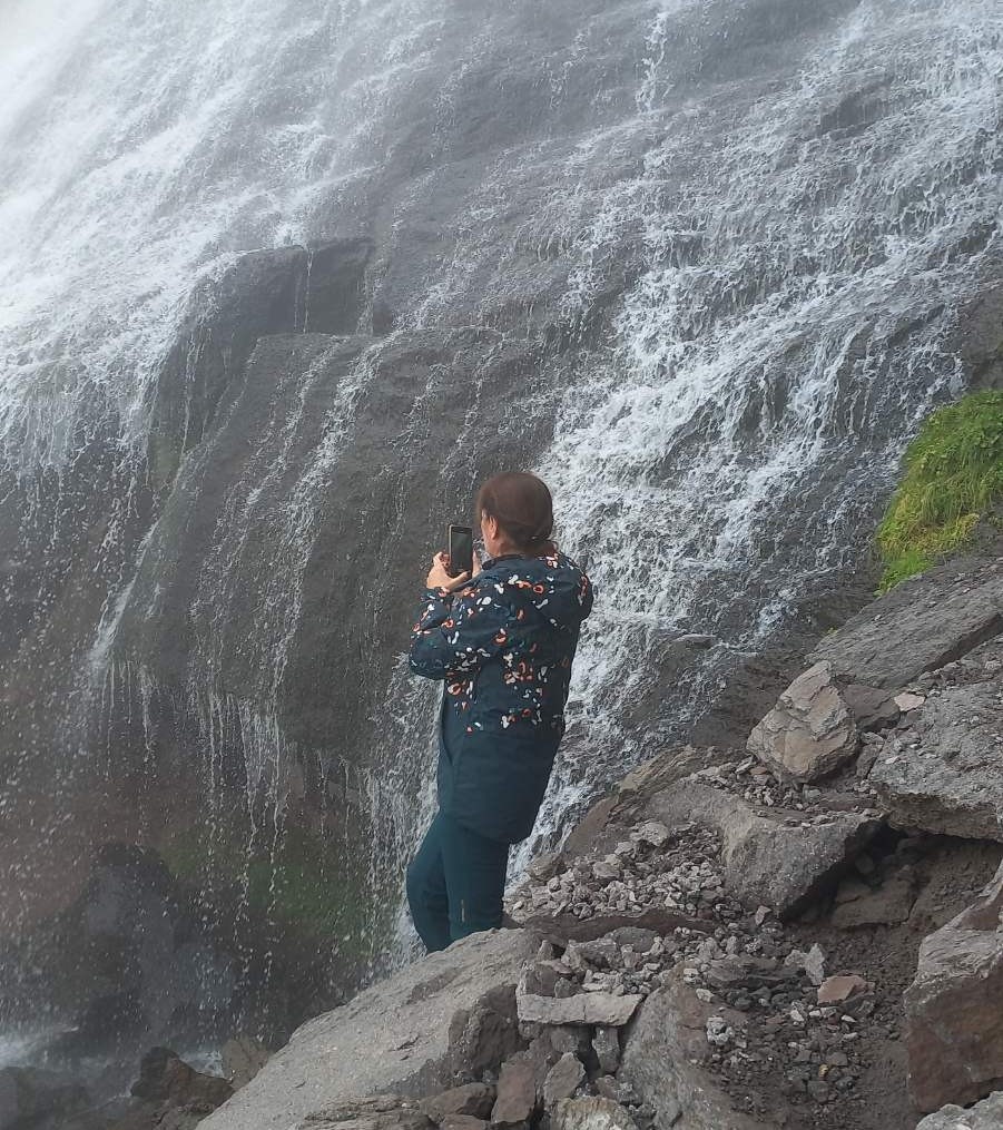 Водопад Девичьи косы, Терскол