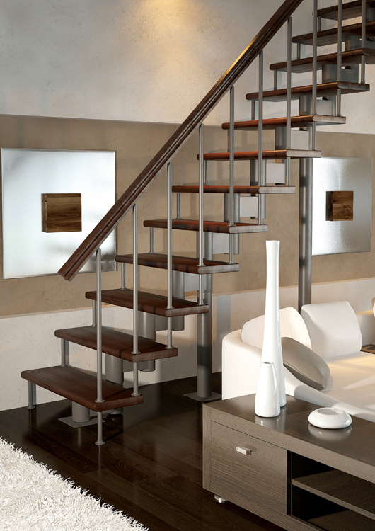 Модульные лестницы – это удобное решение для дома, дачи или квартиры. 